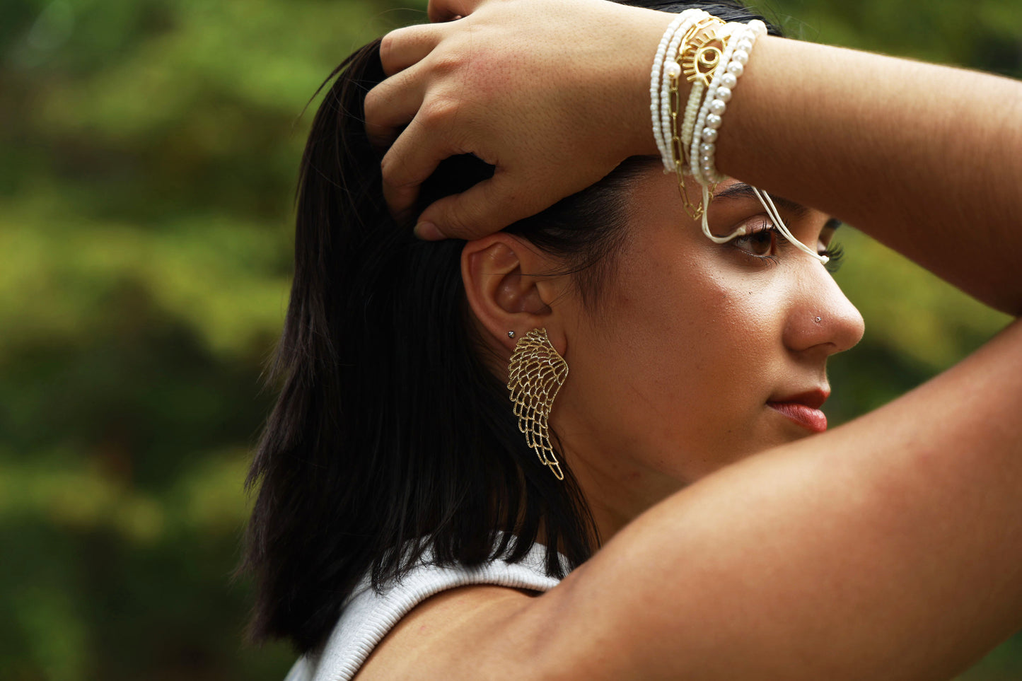 Guardian Angel Wings Earrings