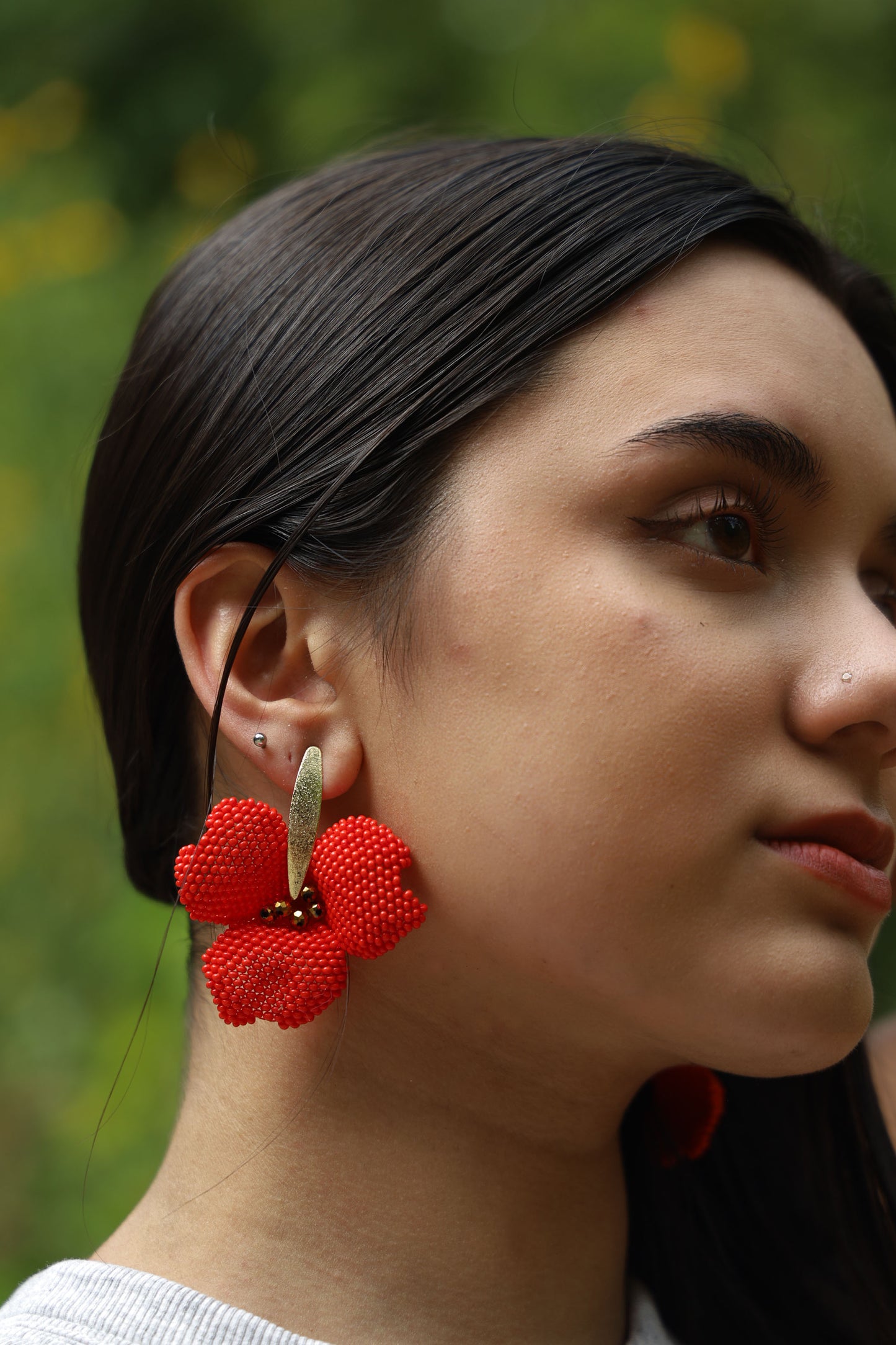 Leaf Earrings Available in vibrant colors