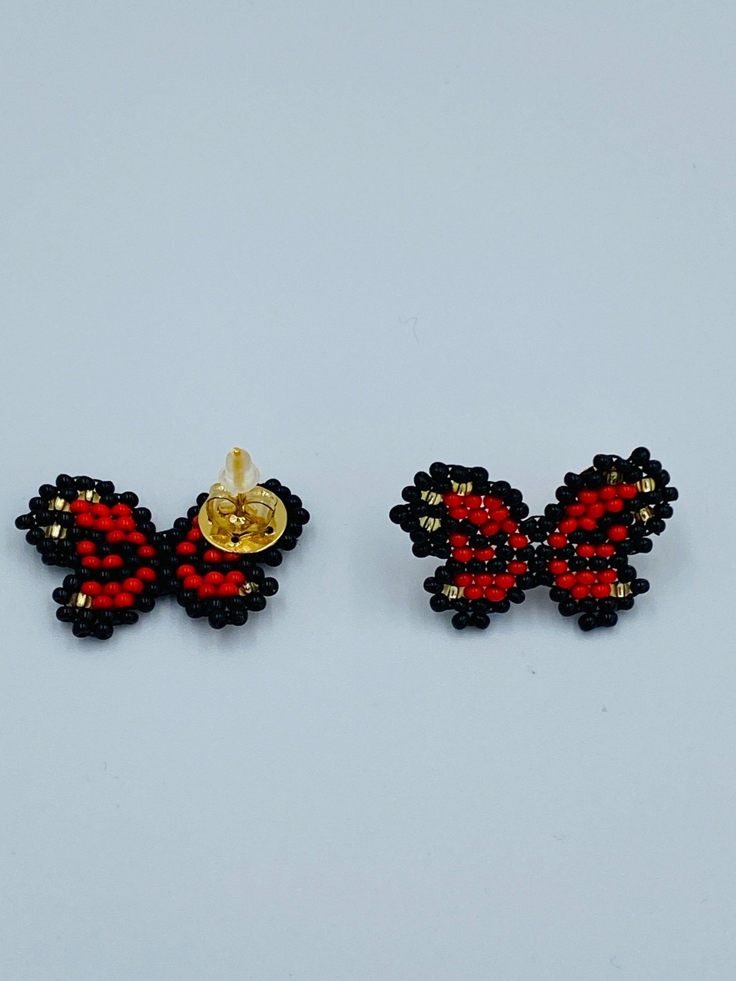 Mini butterfly earrings. Different colors are available