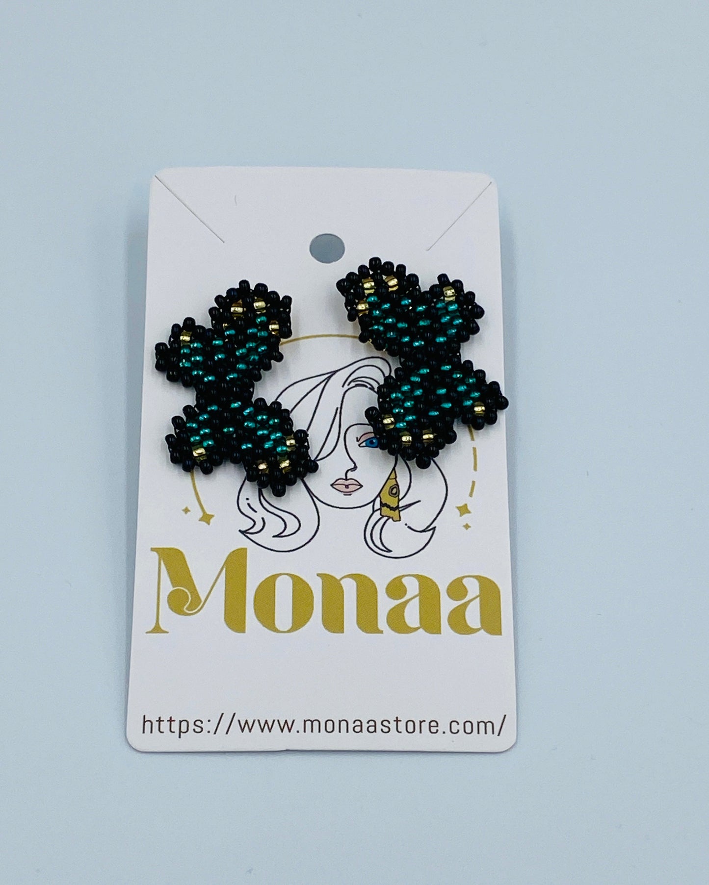 Mini butterfly earrings. Different colors are available