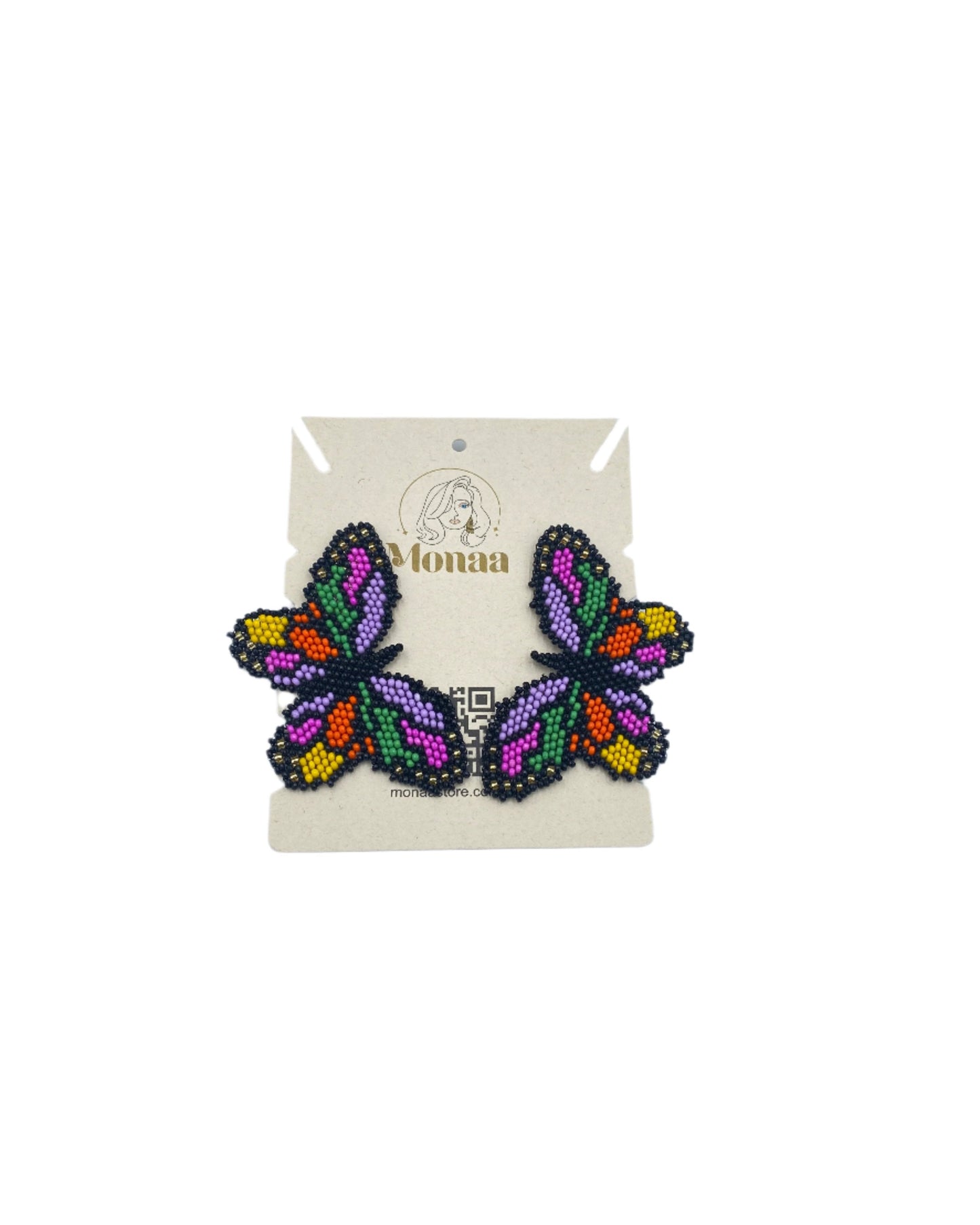 Butterfly Multicolor Earrings.