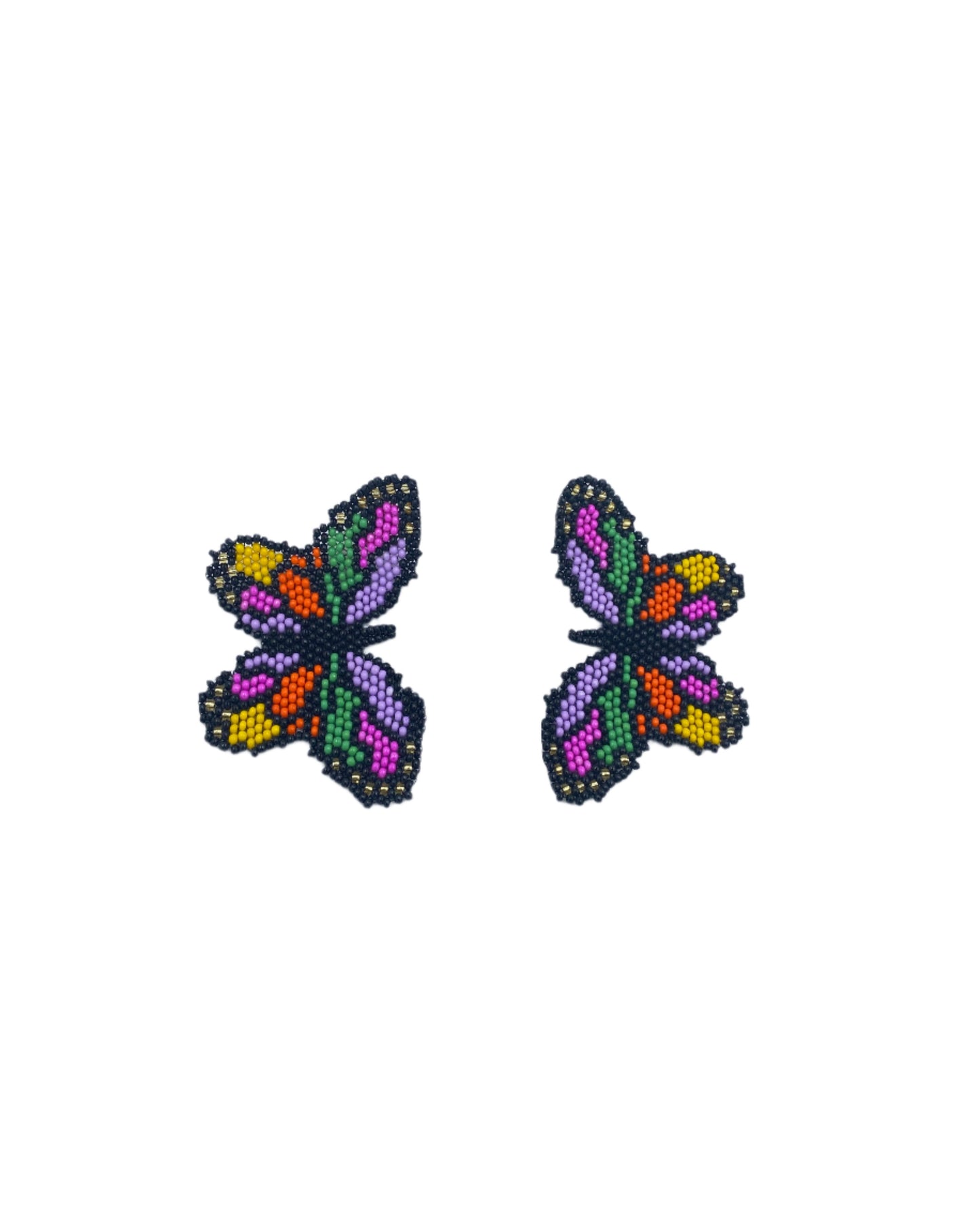 Butterfly Multicolor Earrings.