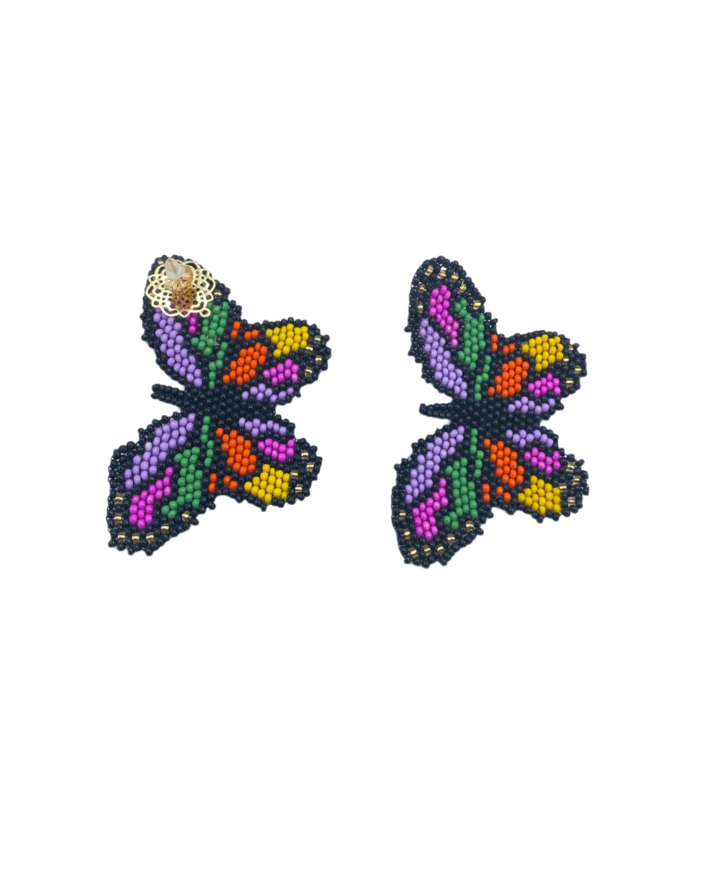 Butterfly Multicolor Earrings.