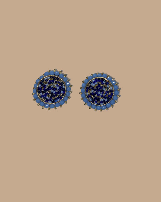 Custom handcrafted beaded earrings